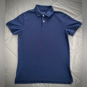 2-for-1 Price Blue & Green Quarter Button Polo’s